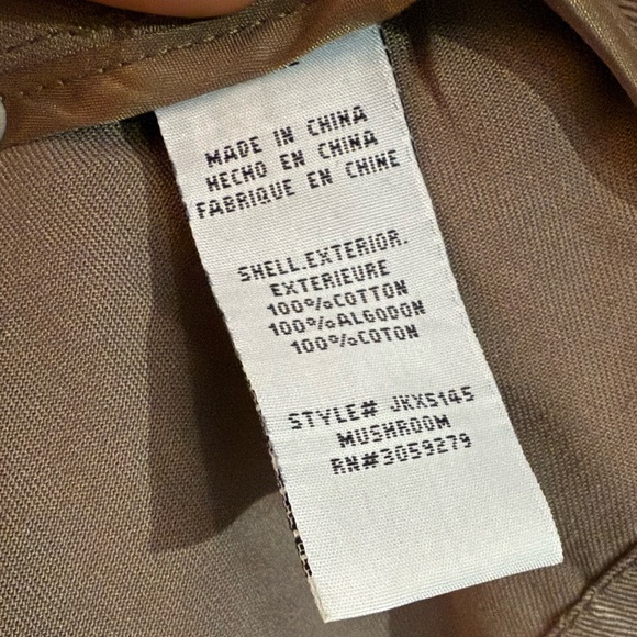 Thread & Supply mushroom coloured light cotton duster - Picture 4 of 4